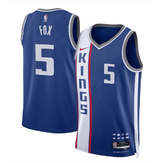 DE'AARON FOX SACRAMENTO KINGS 2023-24 CITY EDITION JERSEY - Prime Reps