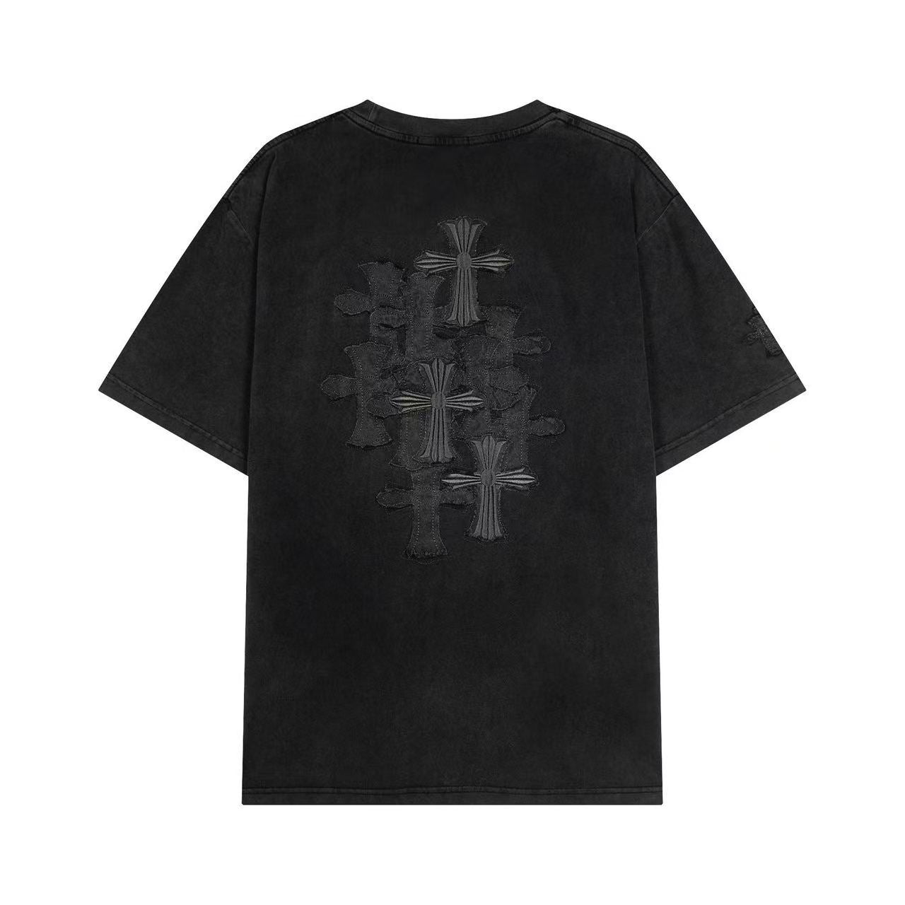 Chrome Hearts Classic Crewneck T-Shirt in All Black