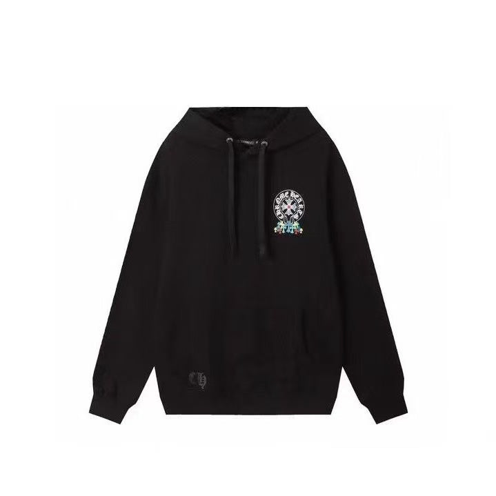 Chrome Hearts Classic Crewneck Sweatshirt in Black / Multicolor