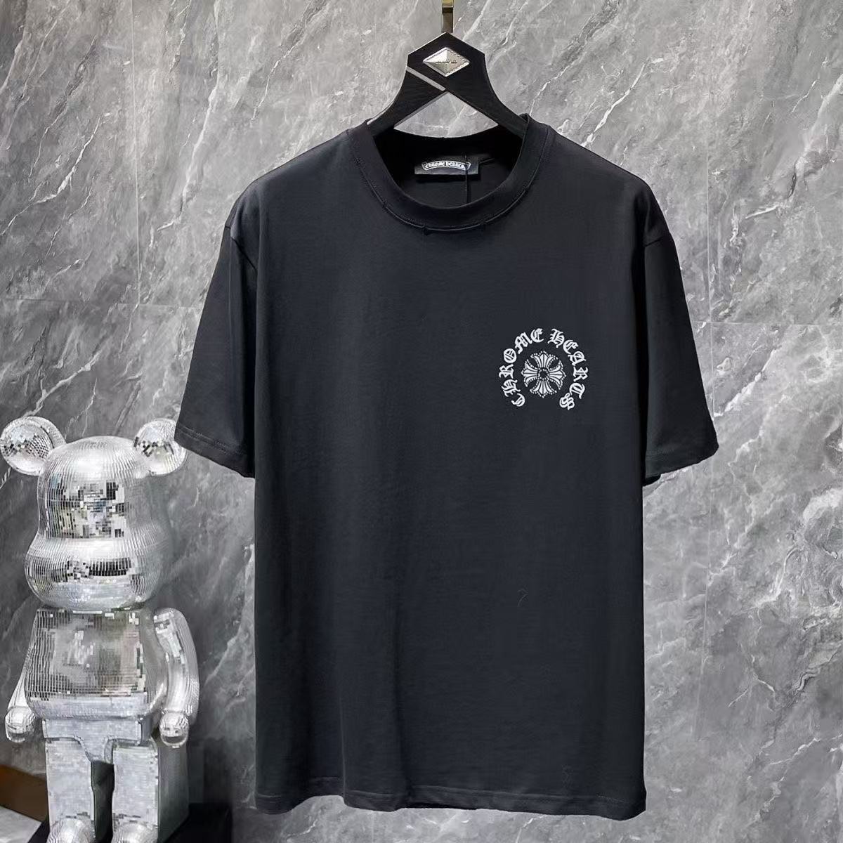 Chrome Hearts Classic Crewneck T-Shirt in Black/White