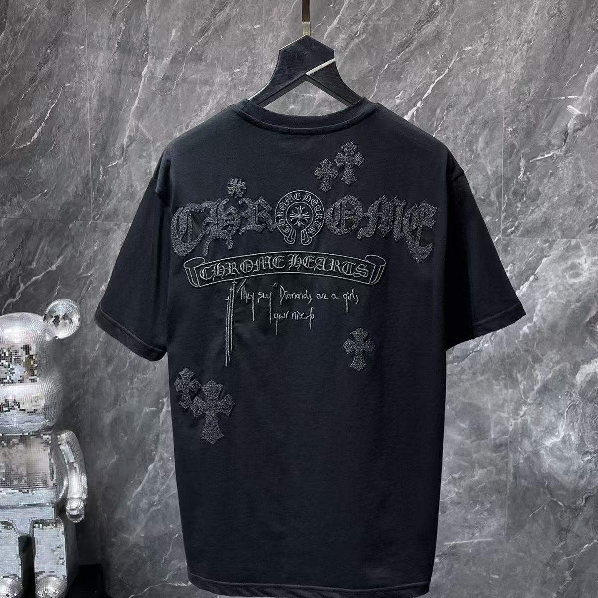 Chrome Hearts Classic Crewneck T-Shirt in Black