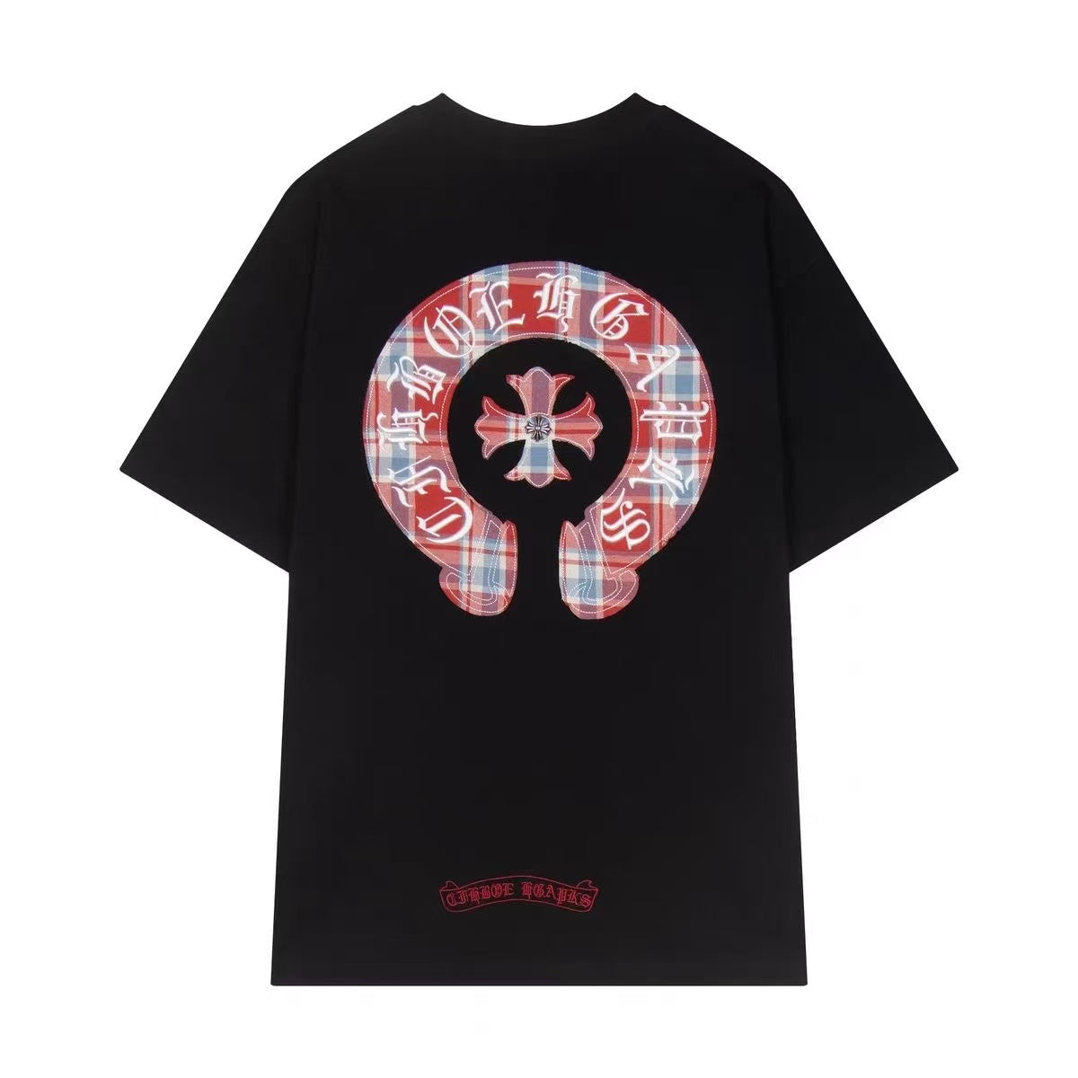 Chrome Hearts Classic Crewneck T-Shirt in Black/Red
