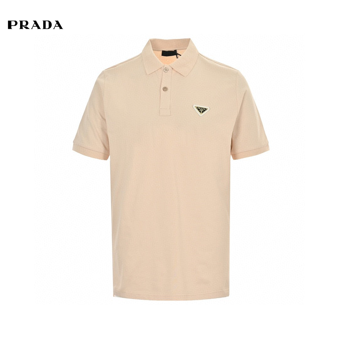 Prada Beige Polo Shirt Primereps