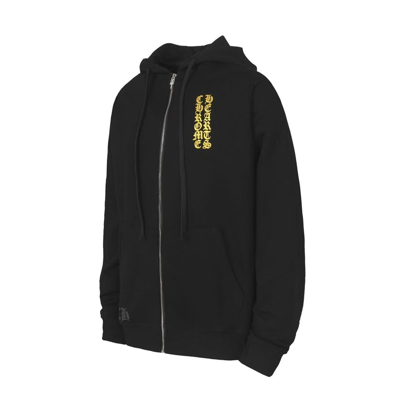 Chrome Hearts Classic Crewneck Sweatshirt in Black/Yellow