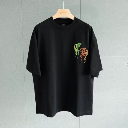 Chrome Hearts Classic Crewneck T-Shirt in Black / Multicolor