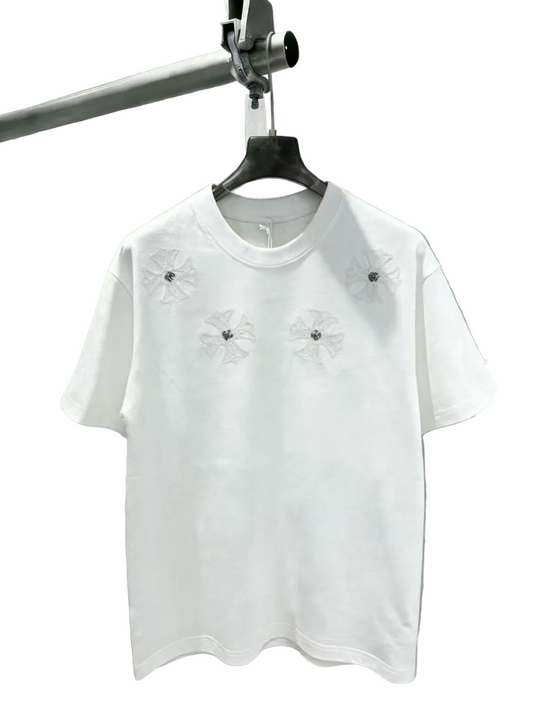 Chrome Hearts Classic Crewneck T-Shirt in White