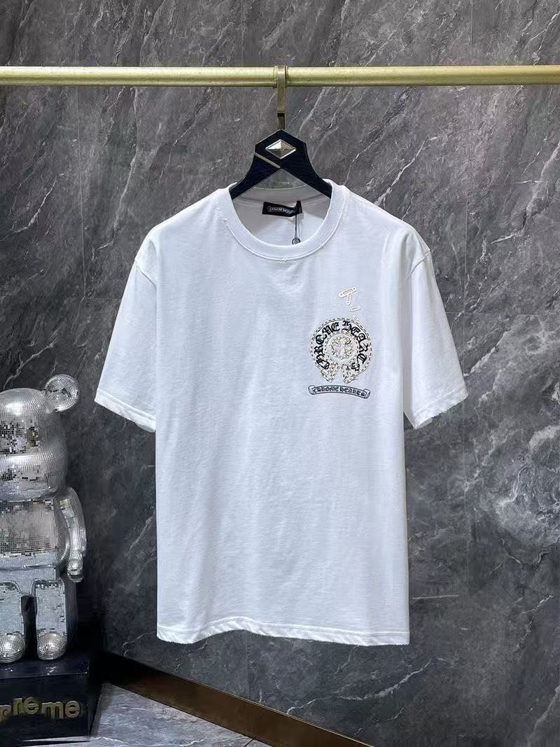 Chrome Hearts Classic Crewneck T-Shirt in White/Black