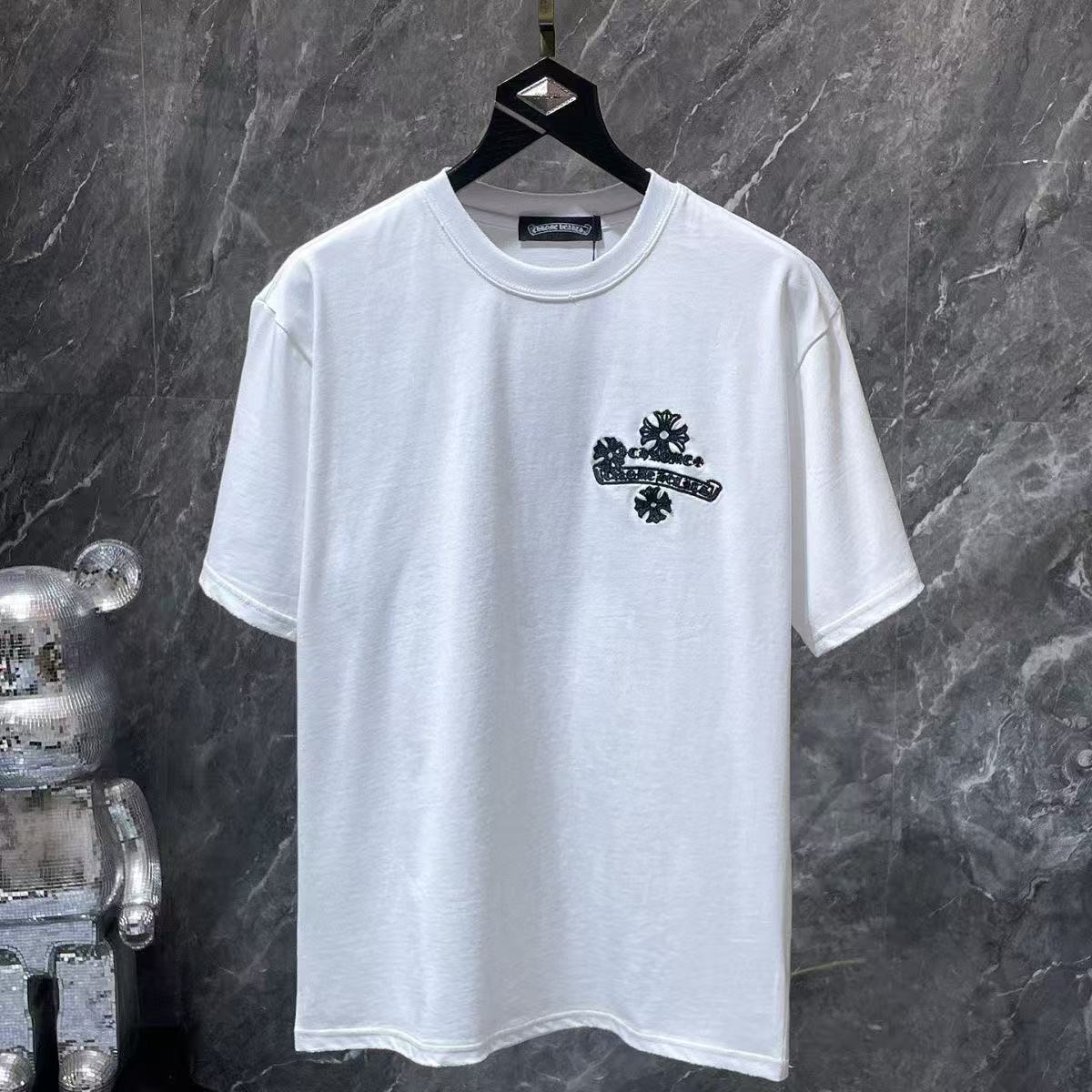 Chrome Hearts Classic Crewneck T-Shirt in White