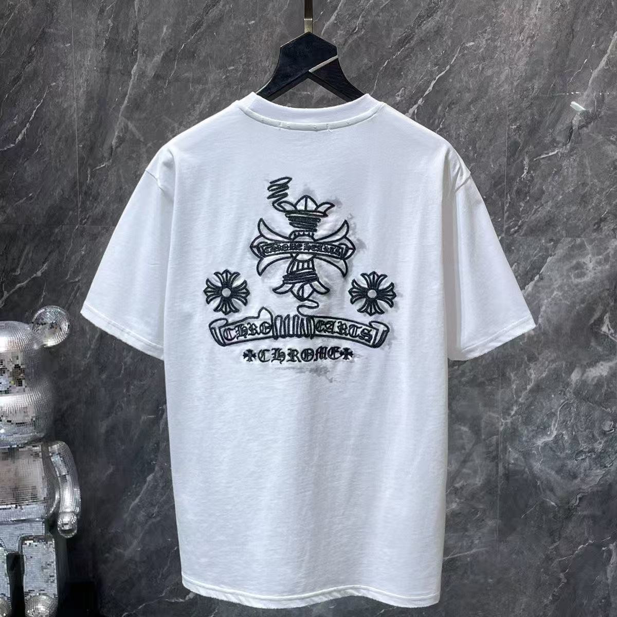 Chrome Hearts Classic Crewneck T-Shirt in White