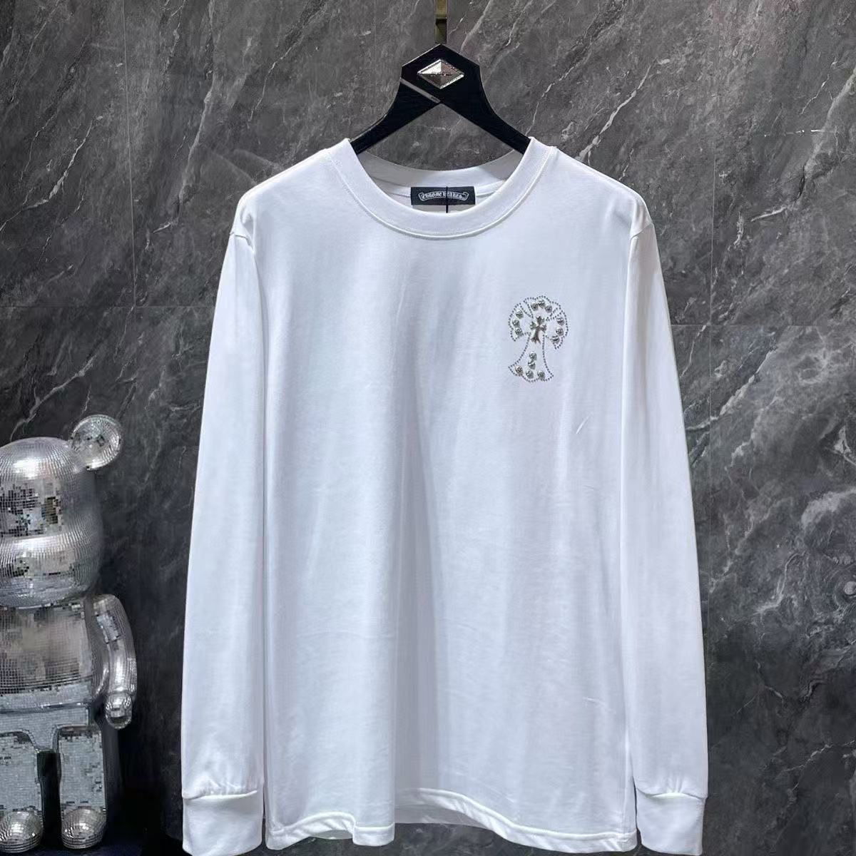 Chrome Hearts Classic Crewneck T-Shirt in White