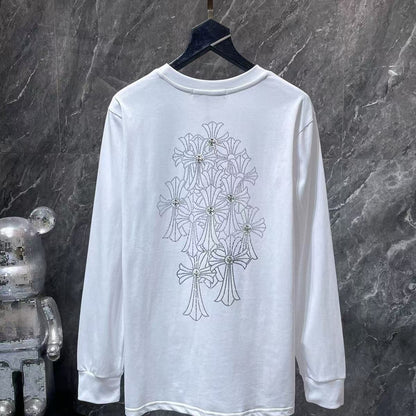 Chrome Hearts Classic Crewneck T-Shirt in White