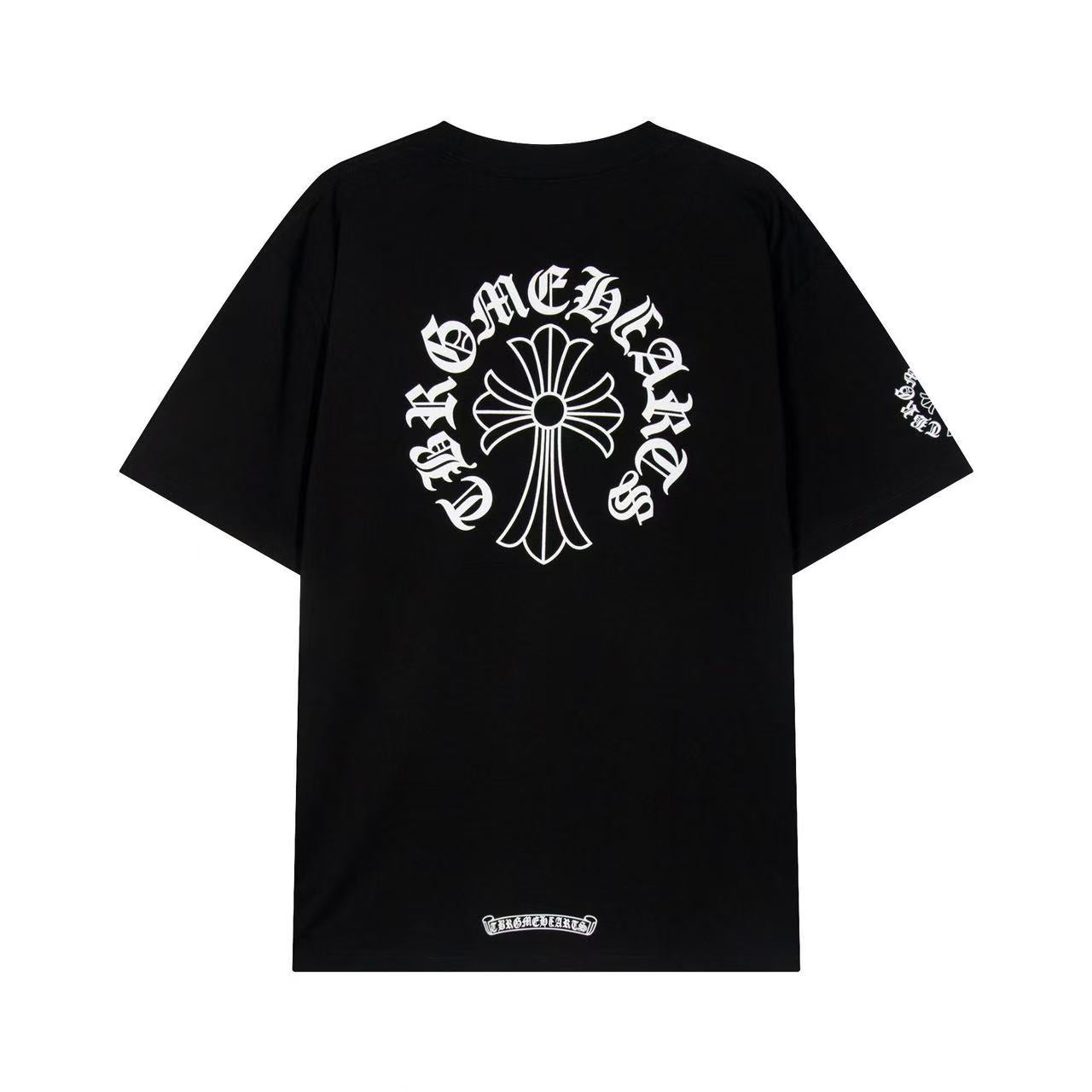 Chrome Hearts T-Shirt in Black/White: Dual-Edge Iconography