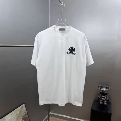 Chrome Hearts T-shirt in White/Black: Inverted Duality