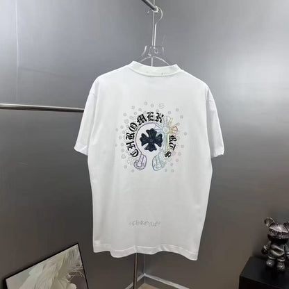 Chrome Hearts T-shirt in White/Black: Inverted Duality