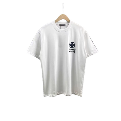 Chrome Hearts T-shirt in White/Blue: Azure Clarity