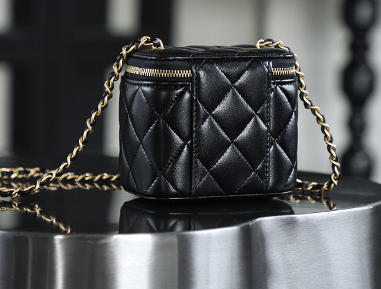 Chanel Lipstick Case in Black: Haute Couture for the Handbag