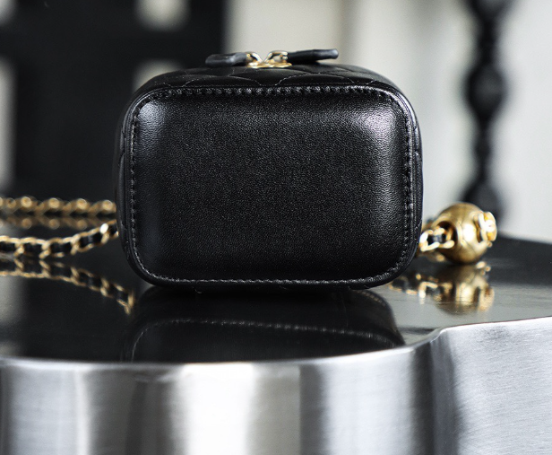 Chanel Lipstick Case in Black: Haute Couture for the Handbag