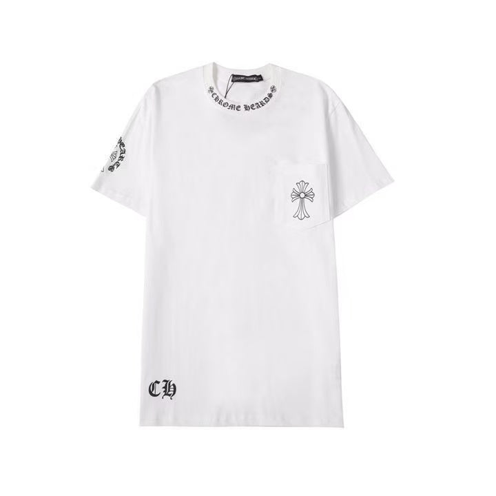 Chrome Hearts Classic White Crewneck T-Shirt