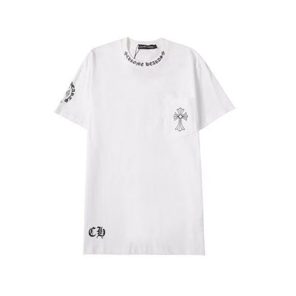 Chrome Hearts Classic White Crewneck T-Shirt