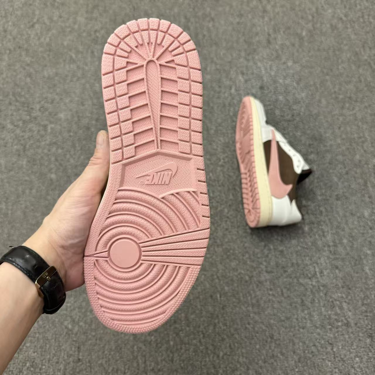 Nike Air Jordan 1 Low WMNS – Brown / Pink