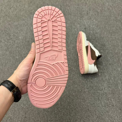 Nike Air Jordan 1 Low WMNS – Brown / Pink