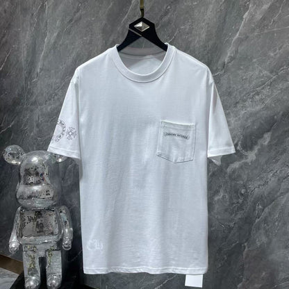 Chrome Hearts Classic Crewneck T-Shirt in White Multicolor