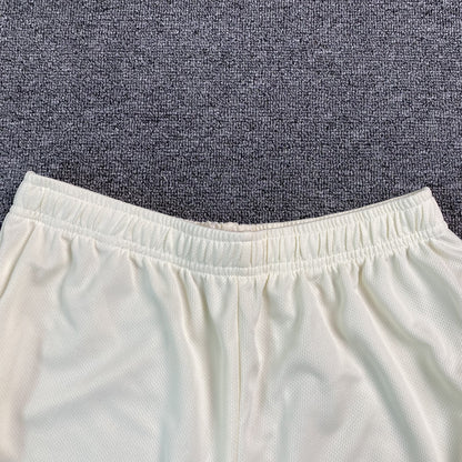 ERIC EMANUEL EE BASIC SHORTS CREAM/BLACK/RED