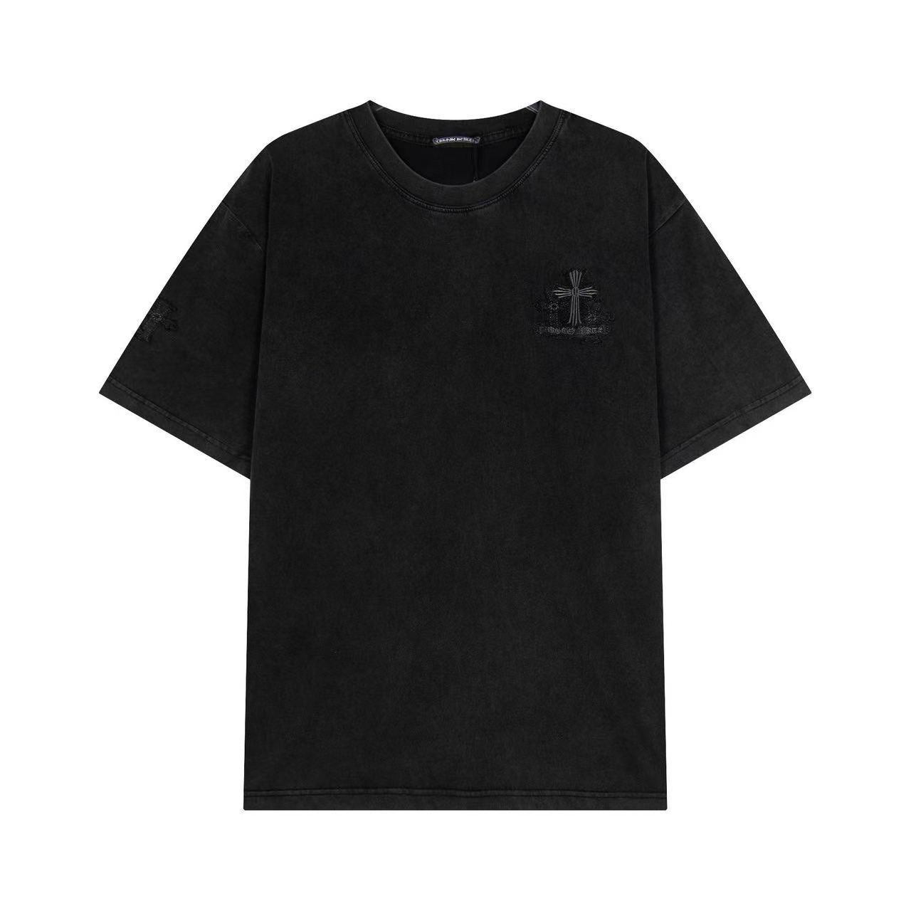 Chrome Hearts Classic Crewneck T-Shirt in All Black