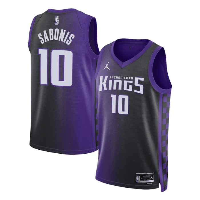 DOMANTAS SABONIS SACRAMENTO KINGS STATEMENT JERSEY - Prime Reps