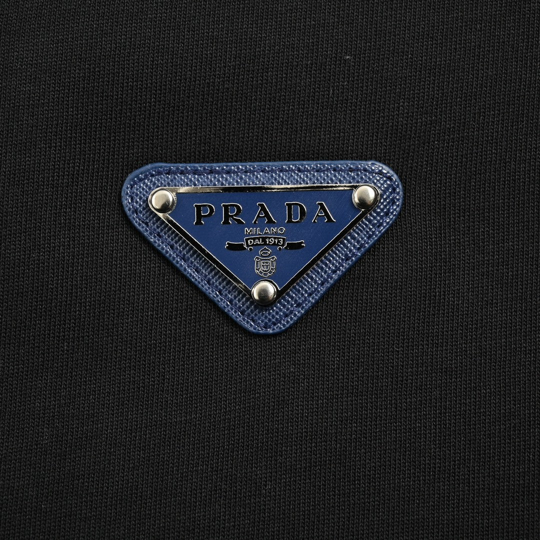 Prada Milano Logo T-Shirt (Black)