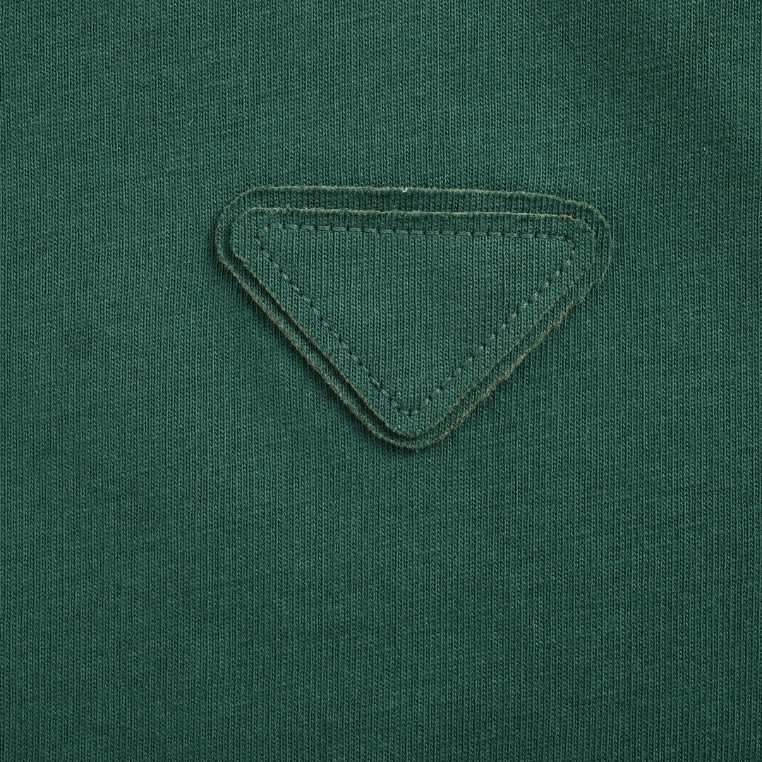 Prada Green Double Layer T-Shirt