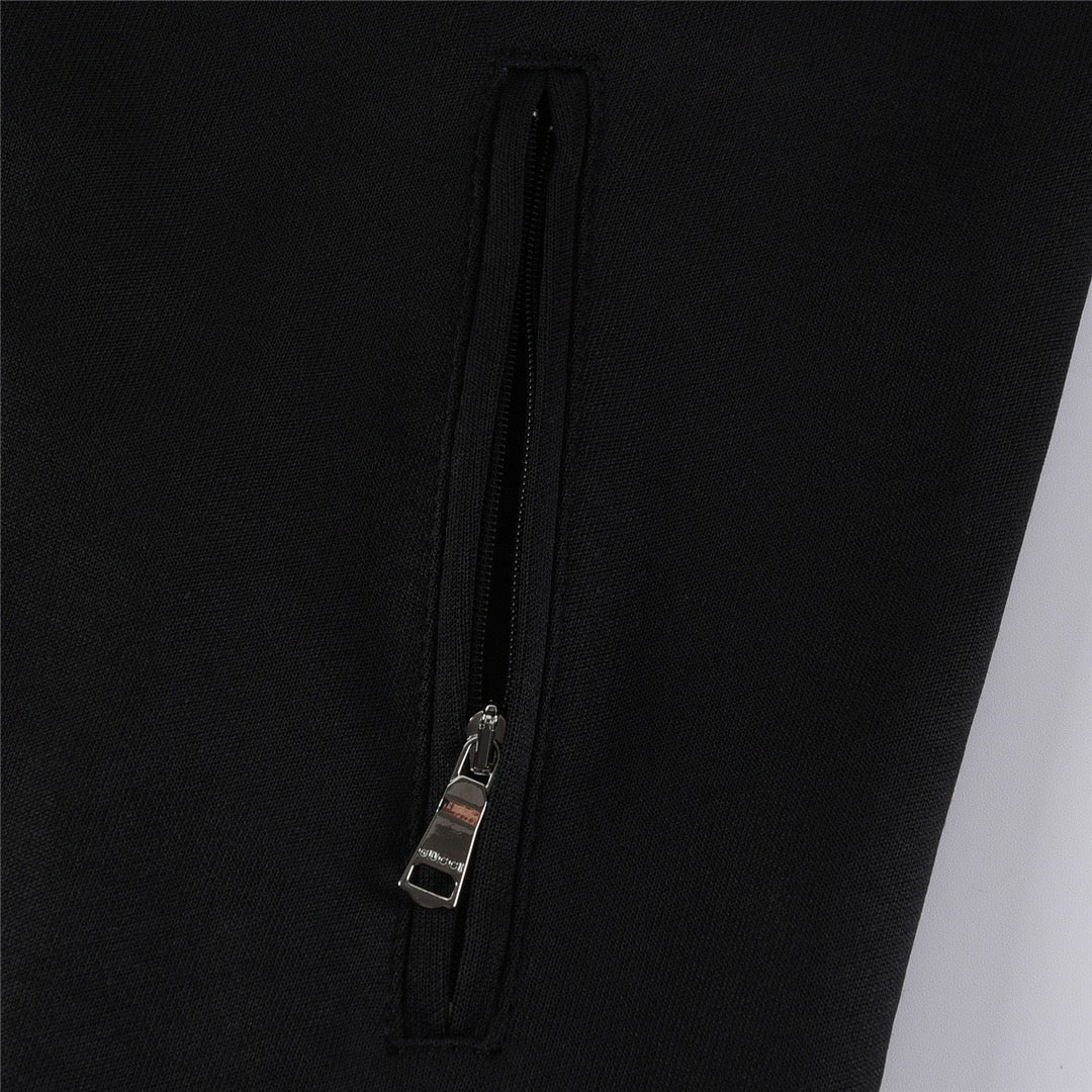 Gucci GG Supreme Stripe Track Jacket - Black