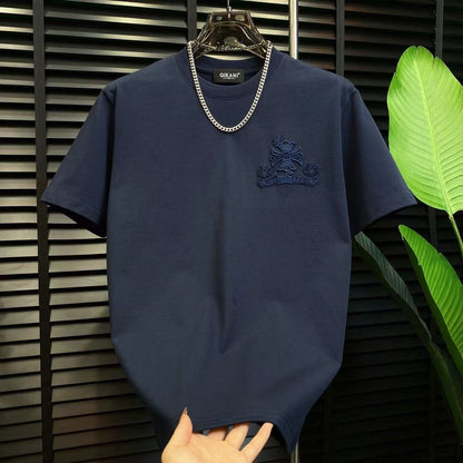 Chrome Hearts Classic Crewneck T-Shirt in Navy