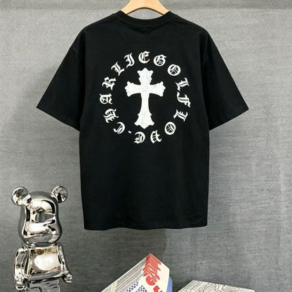 Chrome Hearts Classic Crewneck T-Shirt in Black/White