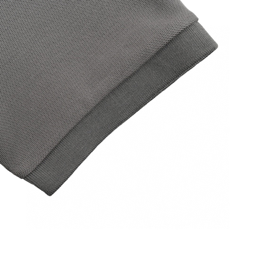 Prada Classic Grey Polo Shirt Primereps