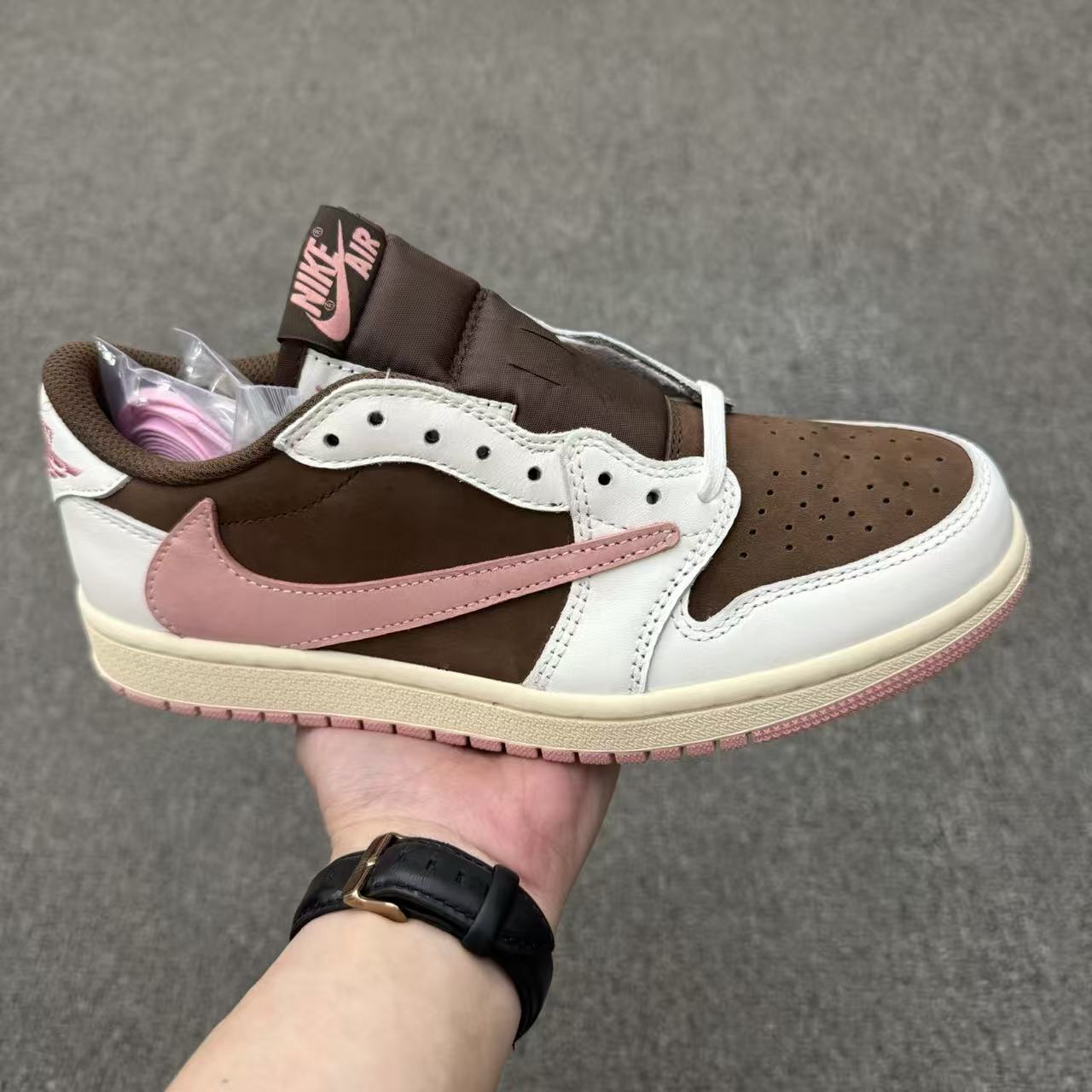 Nike Air Jordan 1 Low WMNS – Brown / Pink