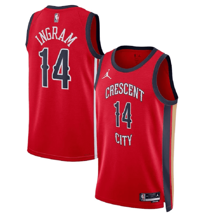 BRANDON INGRAM NEW ORLEANS PELICANS STATEMENT JERSEY - Prime Reps