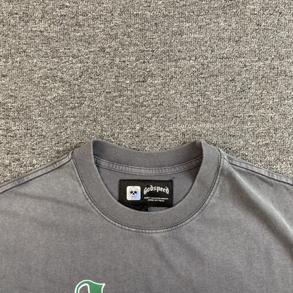 GODSPEED AMIGOS T-SHIRT WASHED GREY