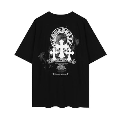 Chrome Hearts Classic Crewneck T-Shirt in Black/White
