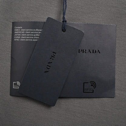 Prada Classic Grey Polo Shirt Primereps