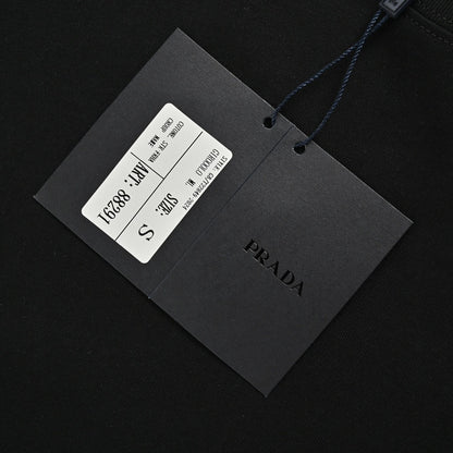 Prada Milano Logo Black T-Shirt Primereps