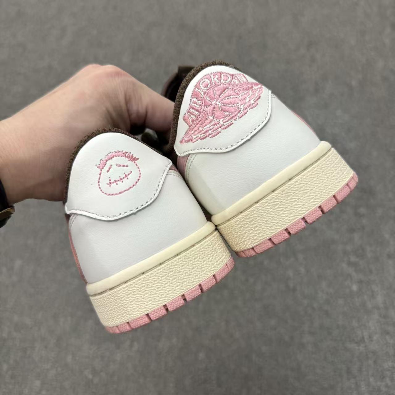 Nike Air Jordan 1 Low WMNS – Brown / Pink