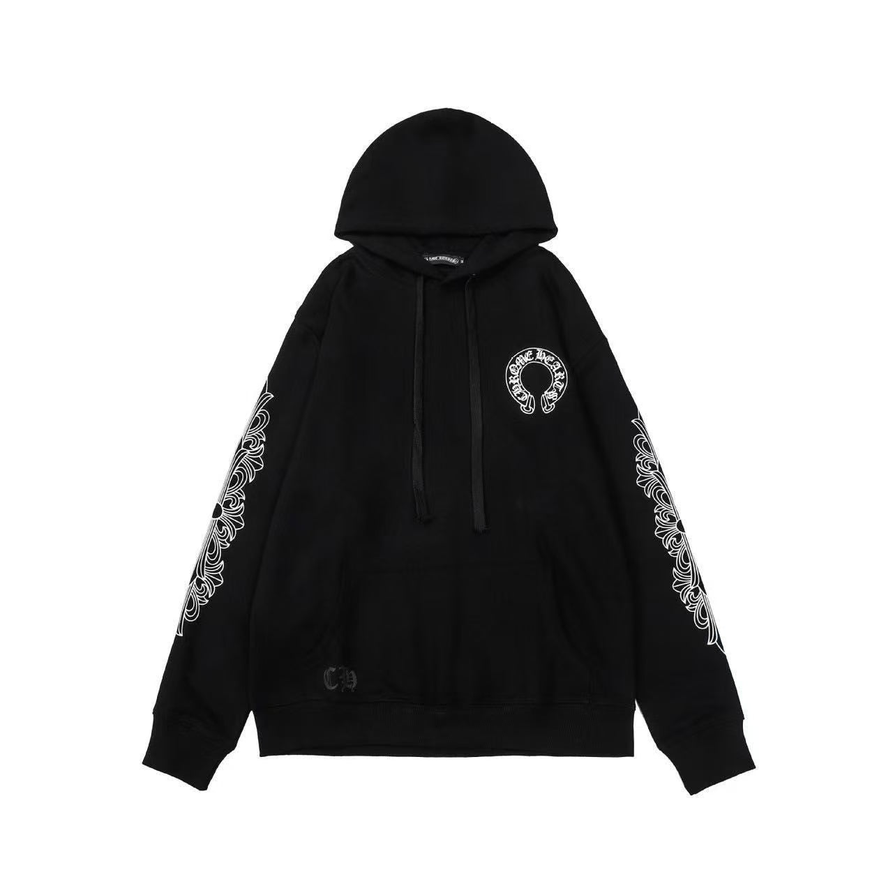 Chrome Hearts Classic Crewneck Sweatshirt in Black/White