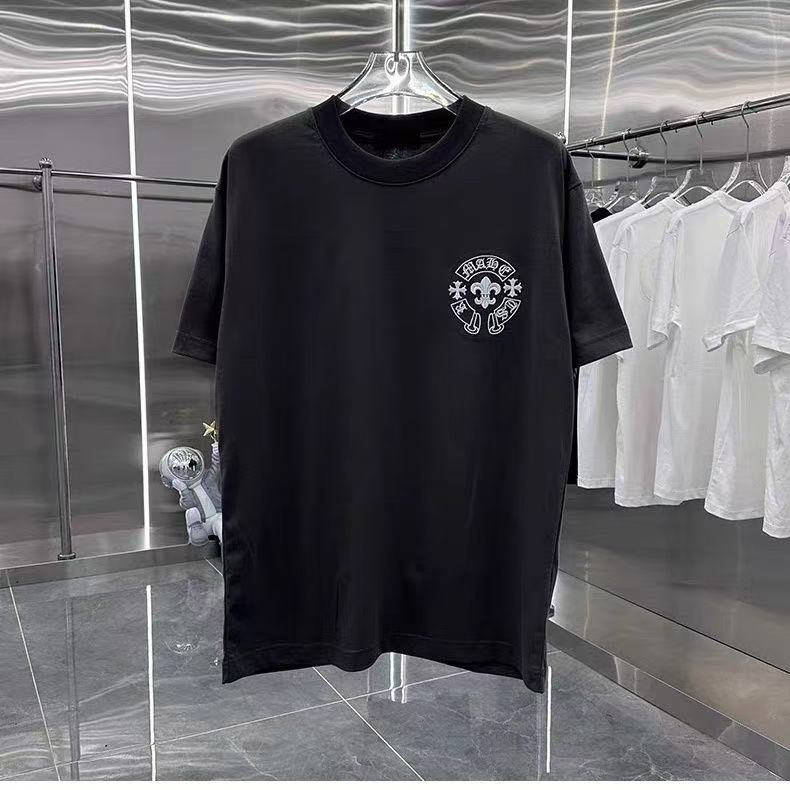 Chrome Hearts Classic Crewneck T-Shirt in Black/White
