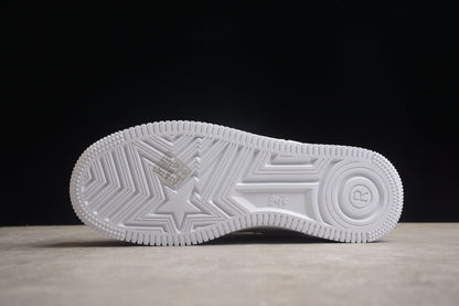 BAPE STA Low-Top Sneakers in All-White
