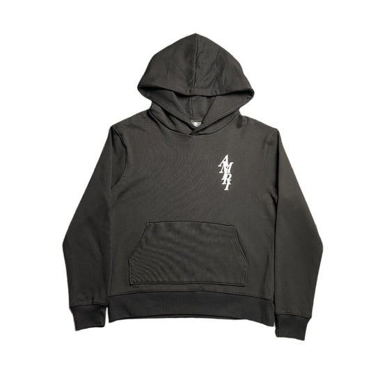 AMIRI LETTER LOGO HOODIE BLACK - Prime Reps