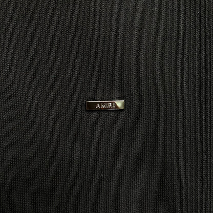 AMIRI LETTER LOGO HOODIE BLACK - Prime Reps
