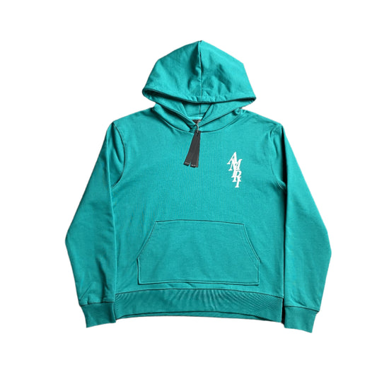 AMIRI LETTER LOGO HOODIE CERULEAN - Prime Reps