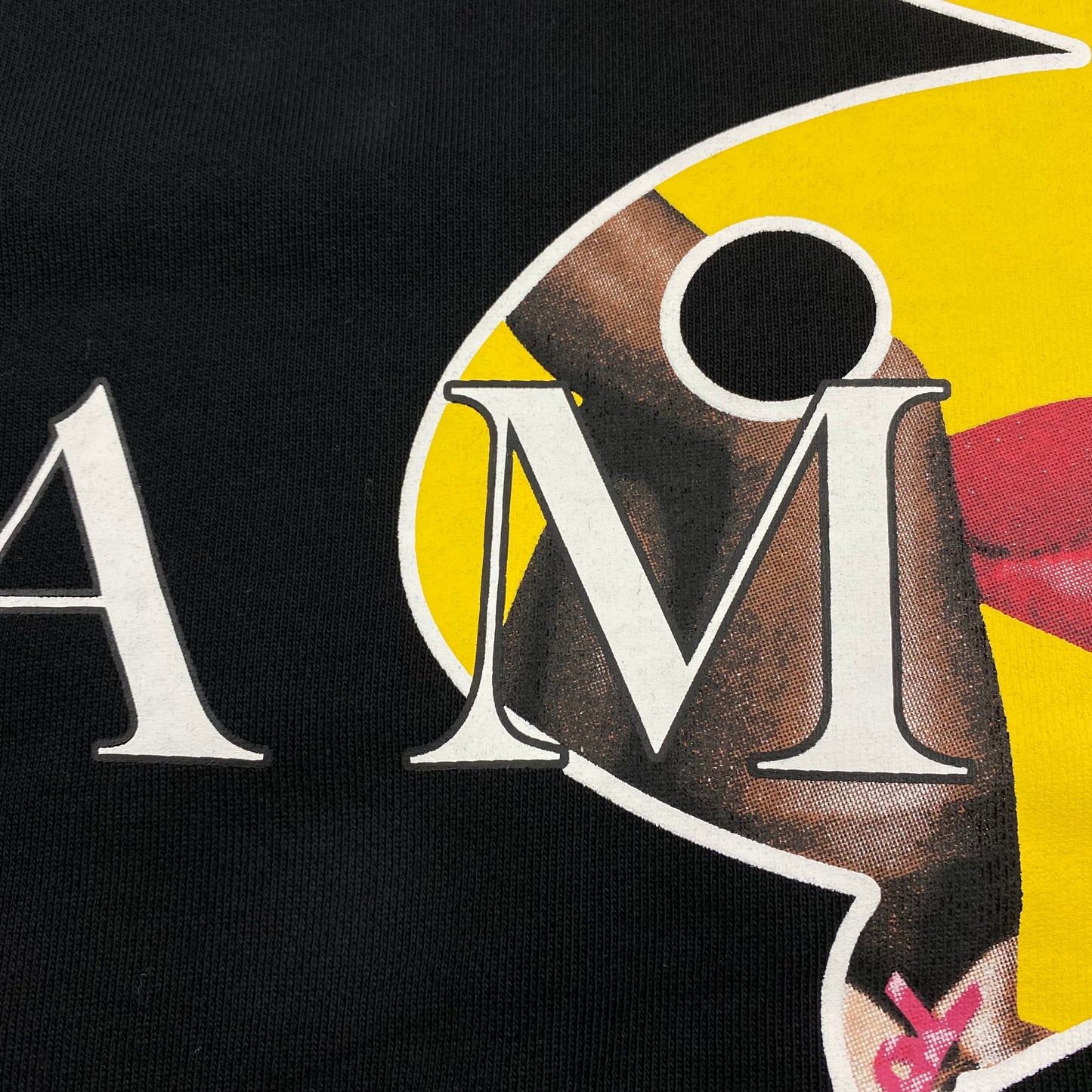 AMIRI PLAYBOY LOGO HOODIE BLACK YELLOW - Prime Reps