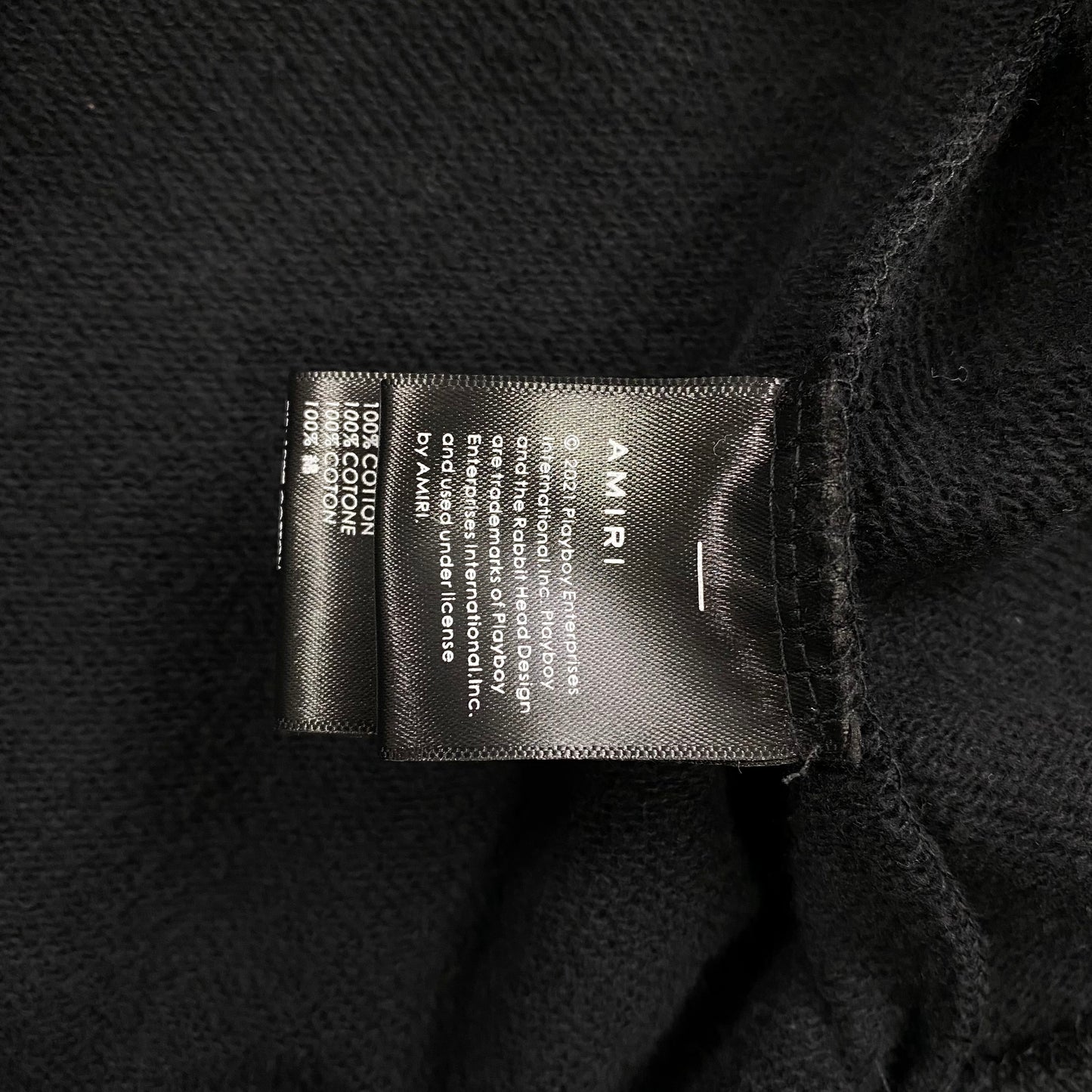 AMIRI PLAYBOY LOGO HOODIE BLACK YELLOW - Prime Reps